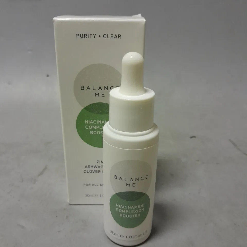 BALANCE ME PURIFY AND CLEAR NIACINAMIDE COMPLEXION BOOSTER 30ML