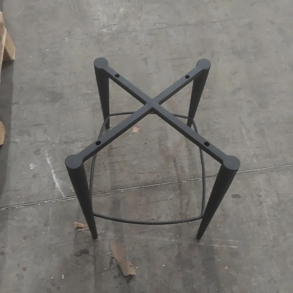 BOXED DANETTI SERENA LIGHT BLUE VELVET BAR STOOL