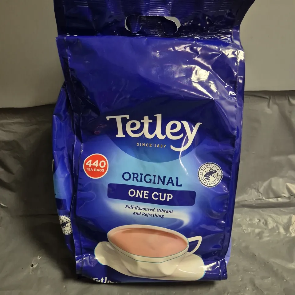 TETLEY ONE CUP 440 TEA BAGS 0.88KG