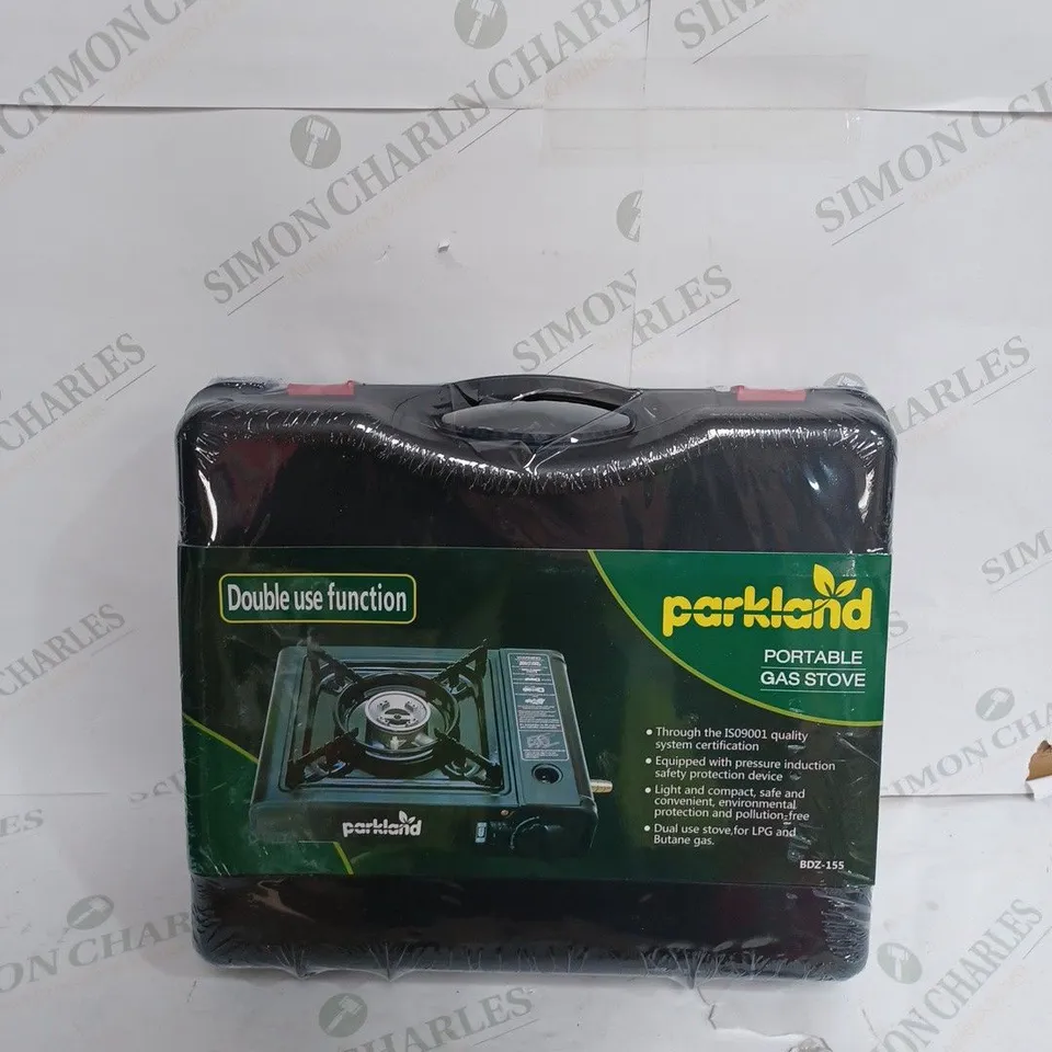SEALED PARKLAND PORTABLE GAS STOVE 