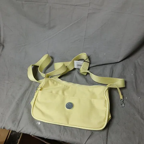 KIPLING ROSICA MEDIUM CROSS-BODY BAG β PALE YELLOW