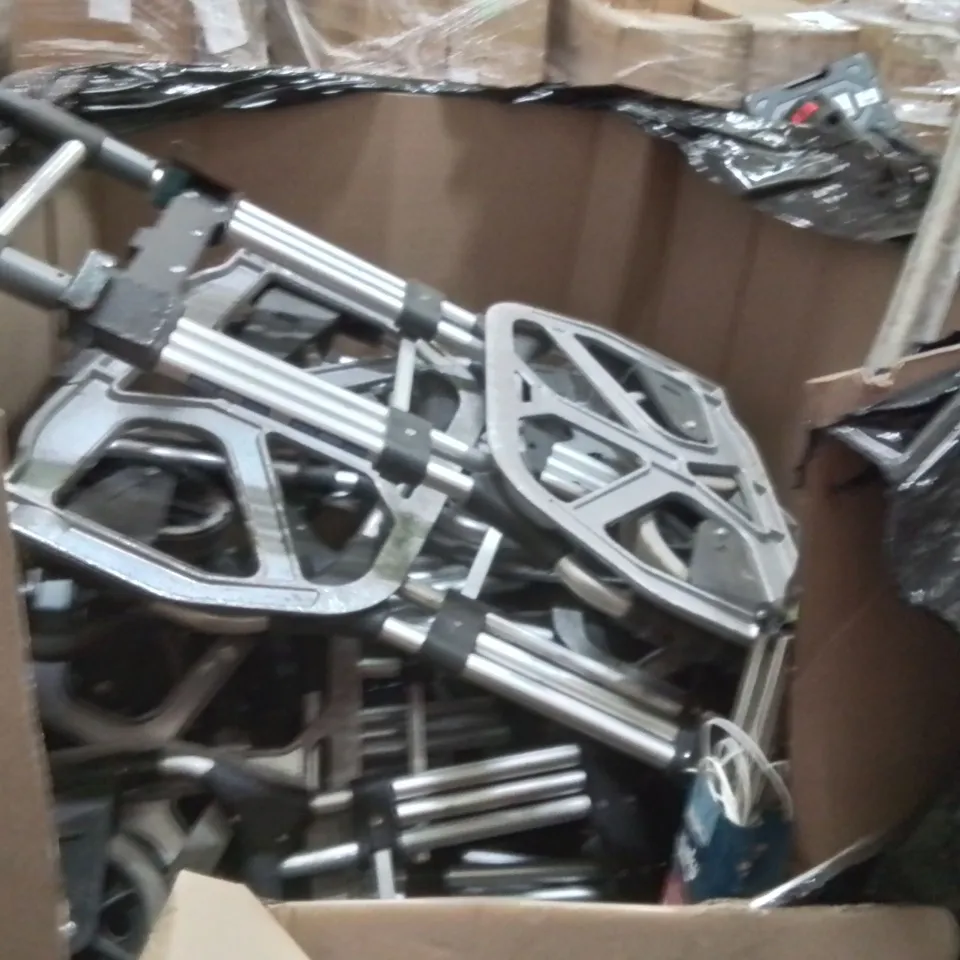 PALLET TO CONTAIN A LARGE QUANTITY OF HEAVY DUTY WHITE GOODS APPLIANCE TRUCKS 