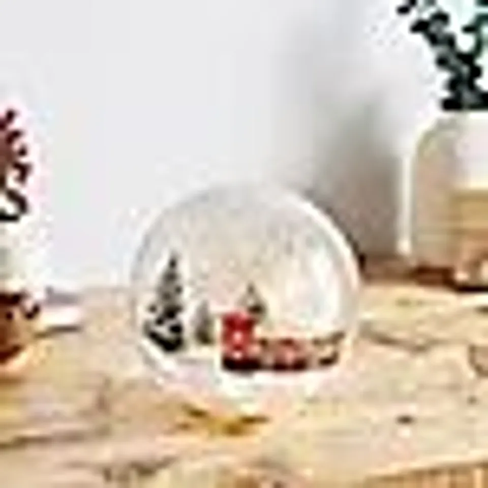 BOXED FESTIVE WINTER SCENE DECORATION