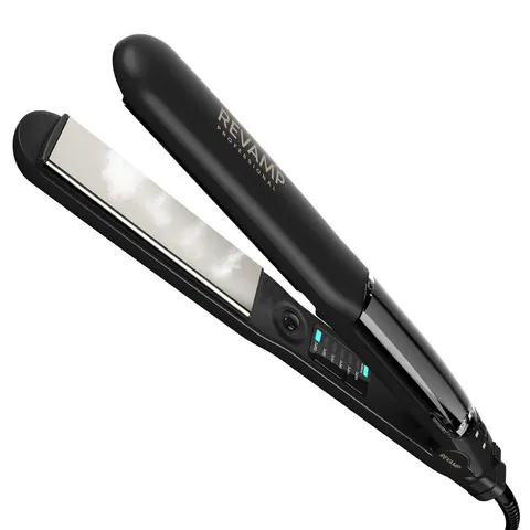 BOXED REVAMP PROGLOSS STEAMCARE CERAMIC STRAIGHTENER ST-1600-GB