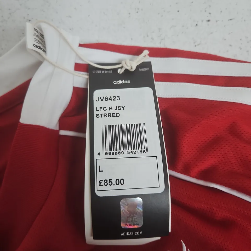 ADIDAS LIVERPOOL FC HOME JERSEY – RED, SIZE UK L (MEN'S)