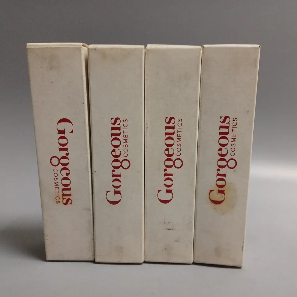 4 BOXED GORGEOUS COSMETICS BB CREAM LIGHT