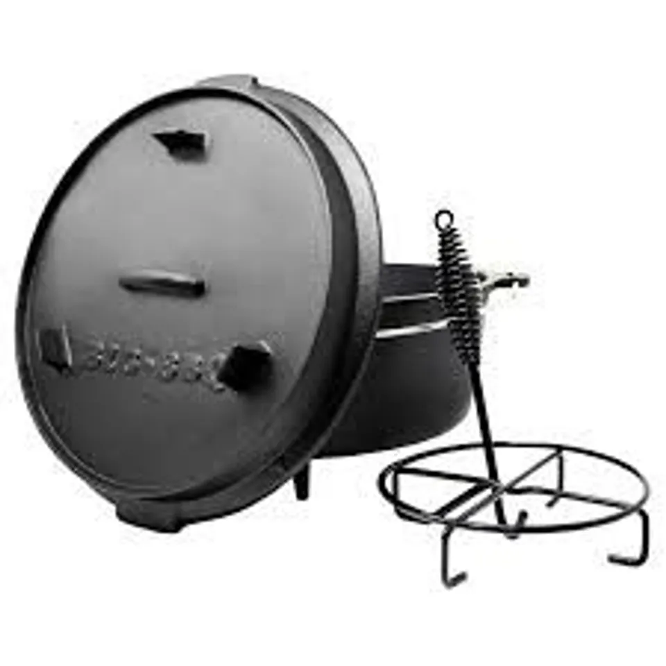 CAST IRON BBQ DUTCH OVEN