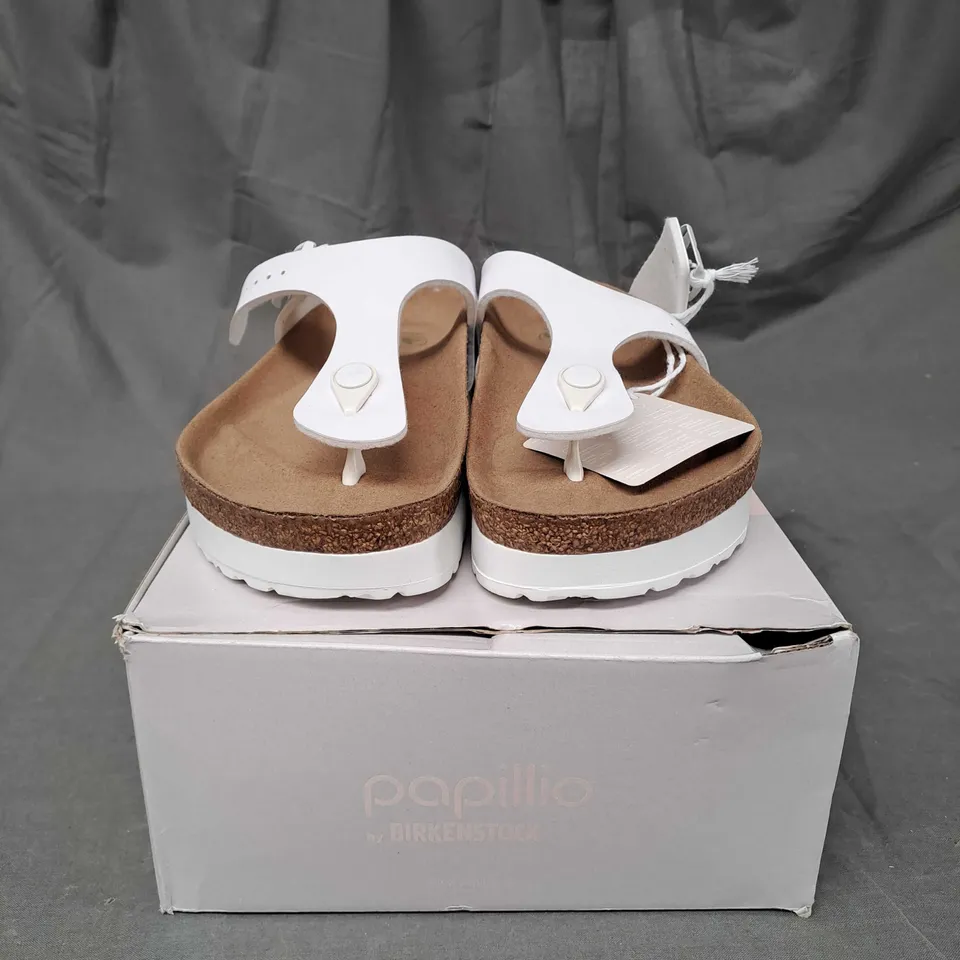 BIRKENSTCK GIZEH PLATFORM FLEX BF - SANDALS SIZE 5.5