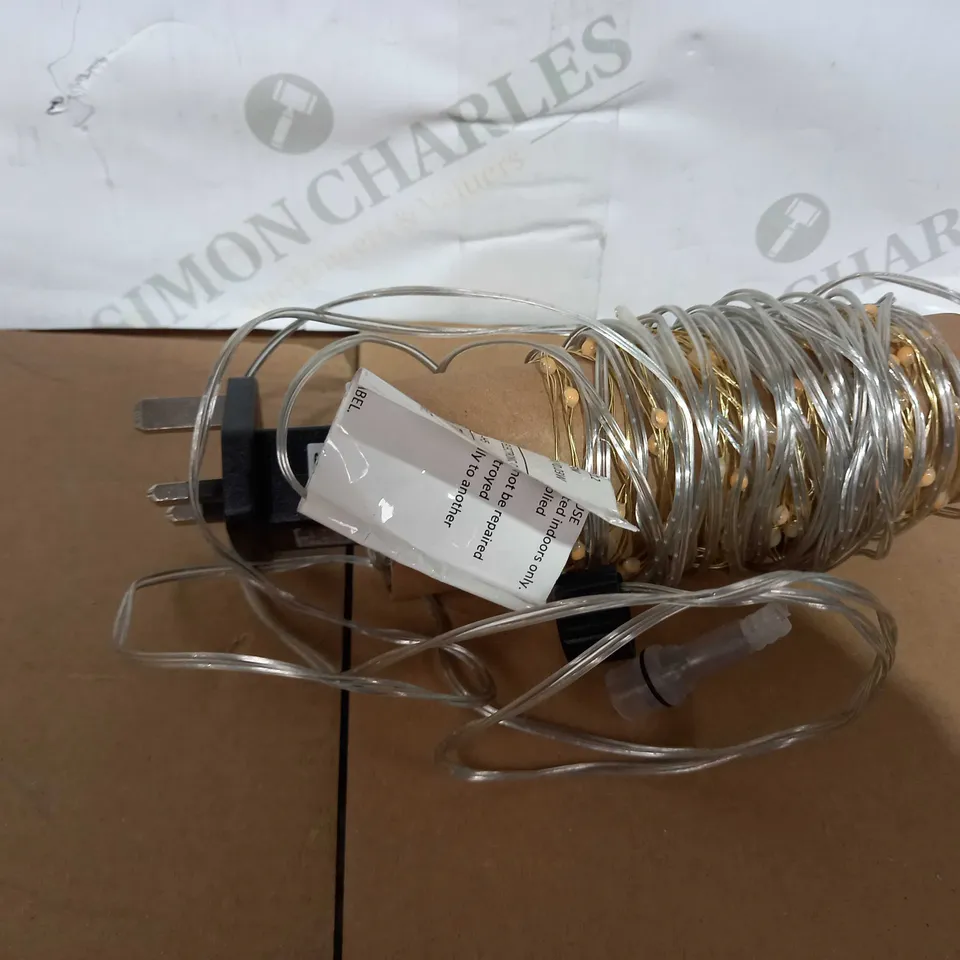 JOHN LEWIS BIG & BRIGHT WIRE LIGHTS WITH TIMER, 160 PURE WHITE LEDS