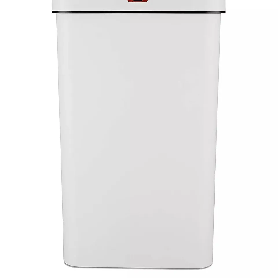 BOXED TOWER 50 LITRE SENSOR BIN IN WHITE