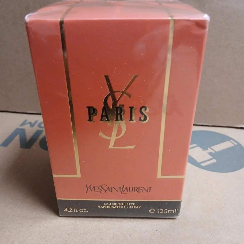 BOXED AND SEALED YVES SAINT LAURENT PARIS EAU DE TOILETTE 125ML 