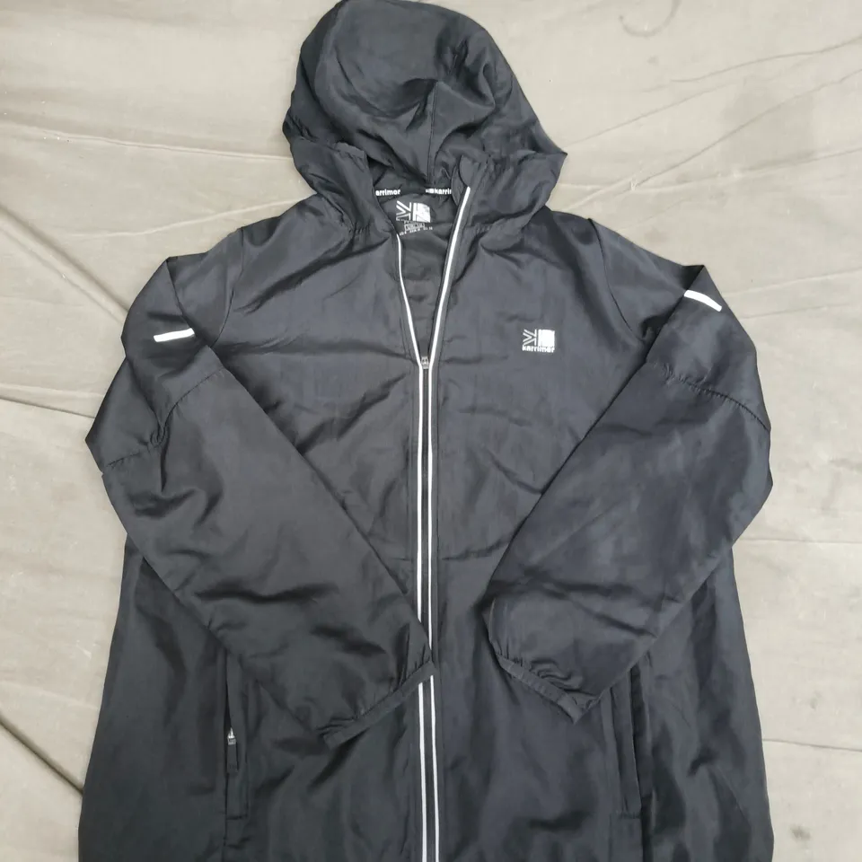 KARRIMOR RUN WINDBREAKER IN BLACK - UK 10