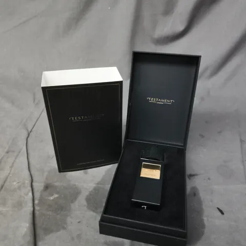 BOXED TESTAMENT LONDON SANG NOIR EXTRAIT DE PARFUM 