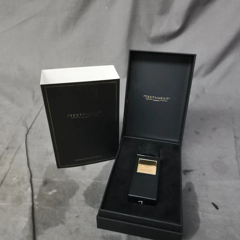 BOXED TESTAMENT LONDON SANG NOIR EXTRAIT DE PARFUM 