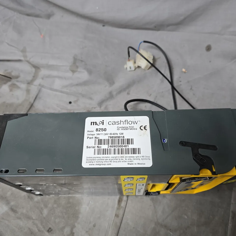 MEI CASHFLOW 8250 CURRENCY VALIDATOR UNIT – USED