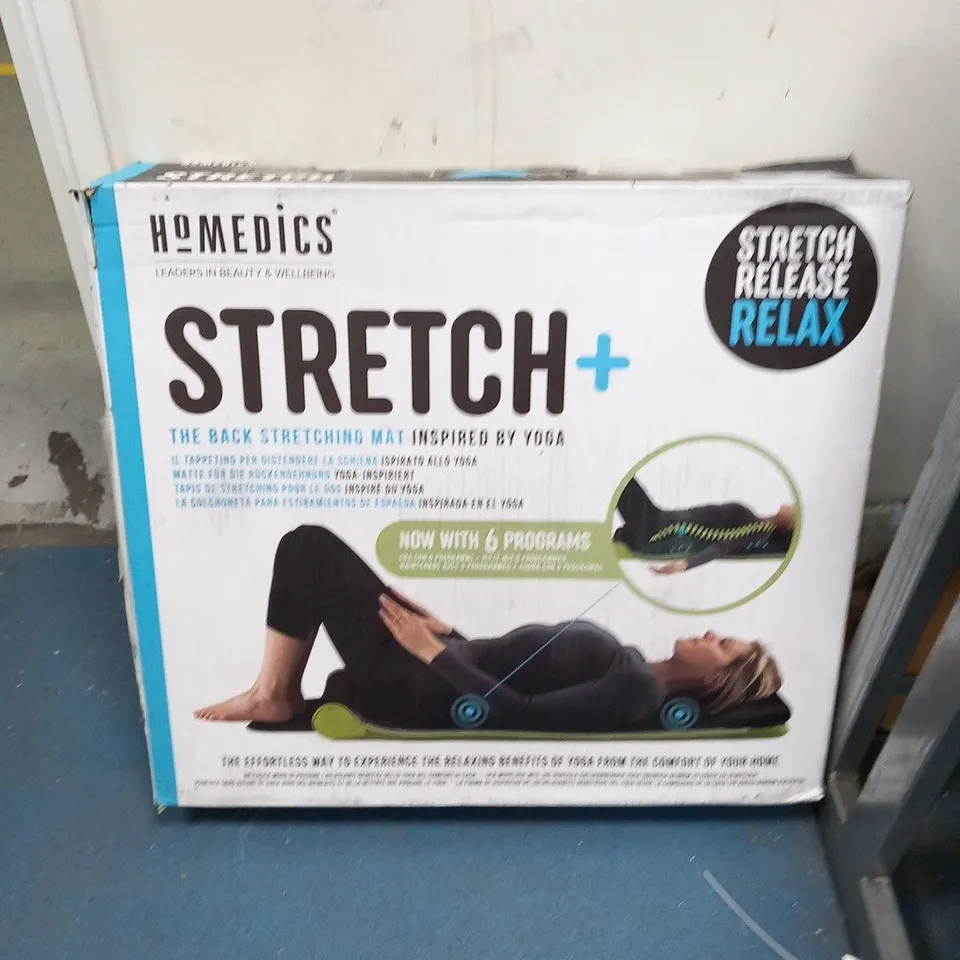 BOXED HOMEDICS STRETCH+ BACK STRETCHING MAT YMM-2000-EU