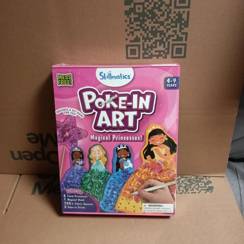 SKILLMATICS POKE-IN ART MAGICAL PRINCESSES! CRAFT KIT