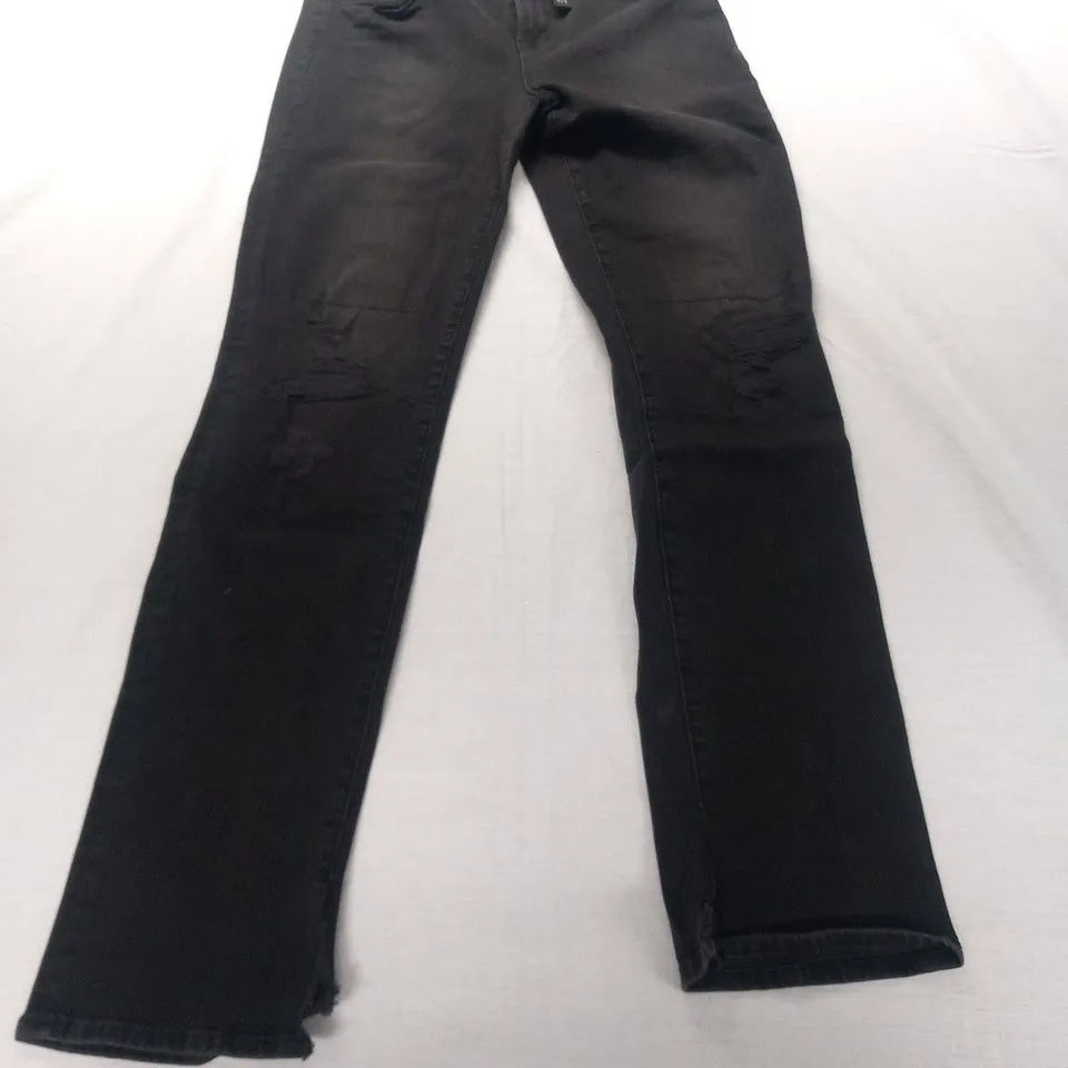 J BRAND MID-RISE RAIL PHOTO READY ULTRA SLIMMING JEANS SIZE 24