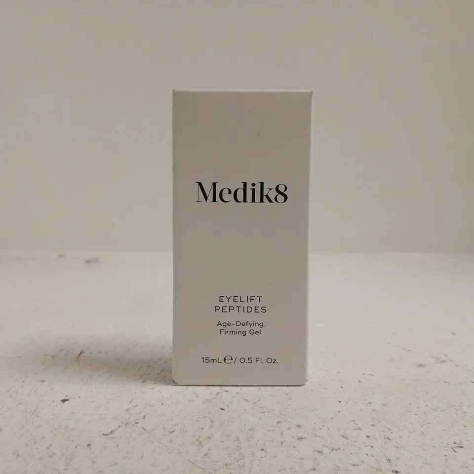 MEDIK8 EYELIFT PEPTIDES – AGE-DEFYING FIRMING GEL, 15 ML