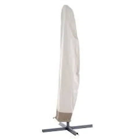 BOXED OUTSUNNY WATERPROOF CANTILEVER PARASOL COVER WITH ZIP