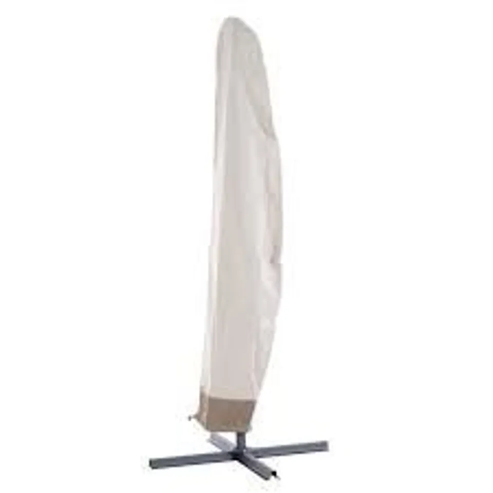 BOXED OUTSUNNY WATERPROOF CANTILEVER PARASOL COVER WITH ZIP