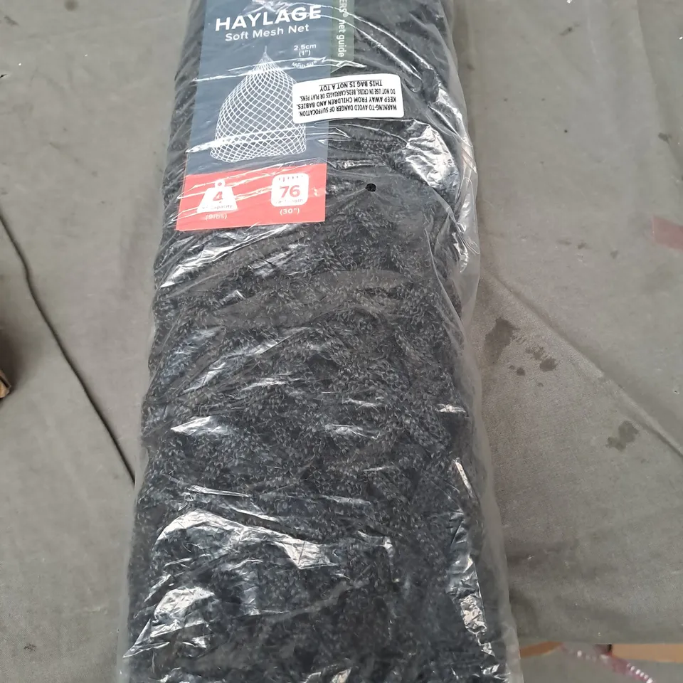 SHIRES SOFT MESH HAYLAGE NET 4KG CAPACITY