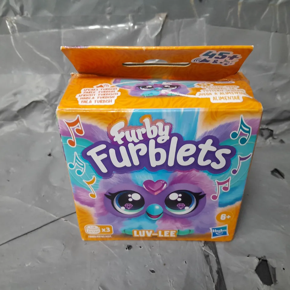 BOXED FURBY FURBLETS LUV-LEE TOY