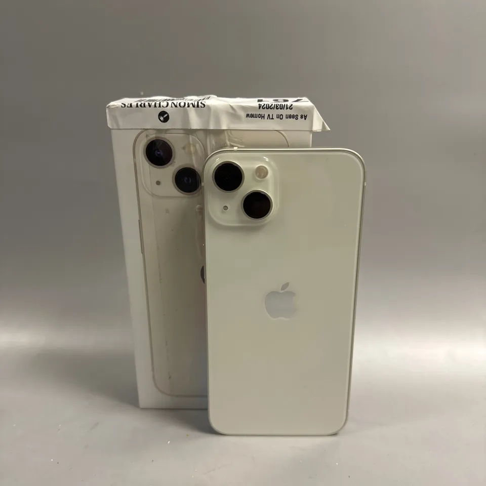 BOXED APPLE IPHONE 13 STARLIGHT 128GB WITH USB-C