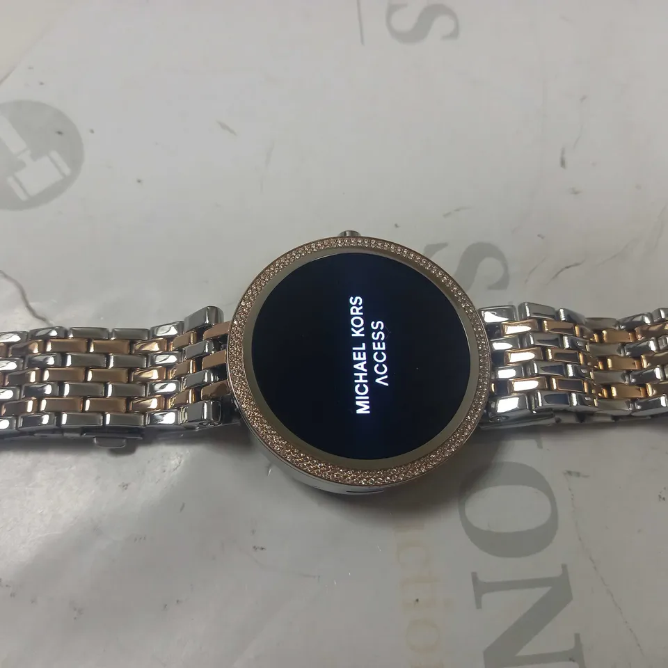 MICHAEL KORS GEN 5E SMARTWATCH - SILVER & ROSE GOLD EFFECT