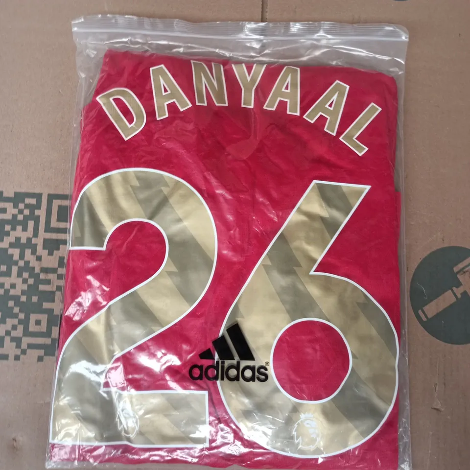 BAGGED ADIDAS ARSENAL HOME JERSEY SIZE 4XL