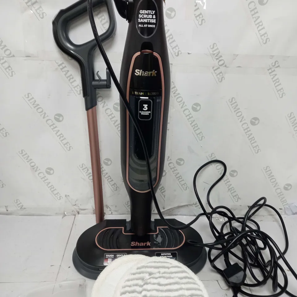 BOXED SHARK STEAM SCRUBBER WITH STEAM BLAST S7201 - COLLECTION ONLY