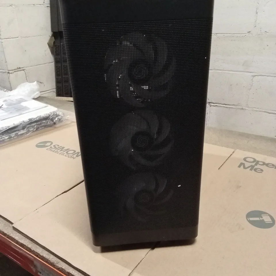 VORTEX COMPUTER CASE WITH FANS AND A520M-A PRO MOTHERBOARD
