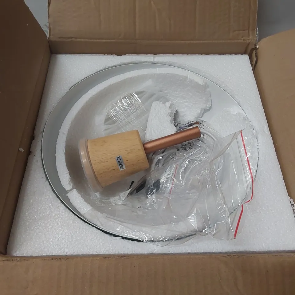 BOXED 1-LIGHT COPPER SINGLE PENDANT (1 BOX)