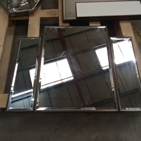 QUALITY DESIGNER CRYSTAL MIRROR WITH WINGS AND BRASS