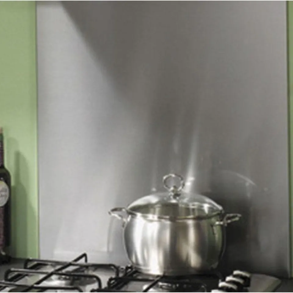 60CM SPLASHBACK IN STAINLESS STEEL - EFB675X