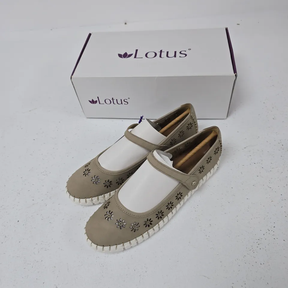 LOTUS AURELIA WOMEN'S SHOES – NATURAL UK 6 (ULS566)