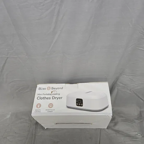 BLISS & BEYOND MINI PORTABLE FOLDING CLOTHES DRYER