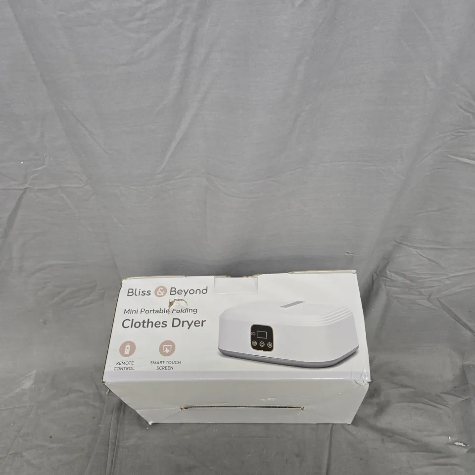 BLISS & BEYOND MINI PORTABLE FOLDING CLOTHES DRYER