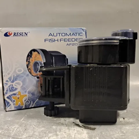 BOXED RESUN AF2003 AUTOMATIC FISH FEEDER