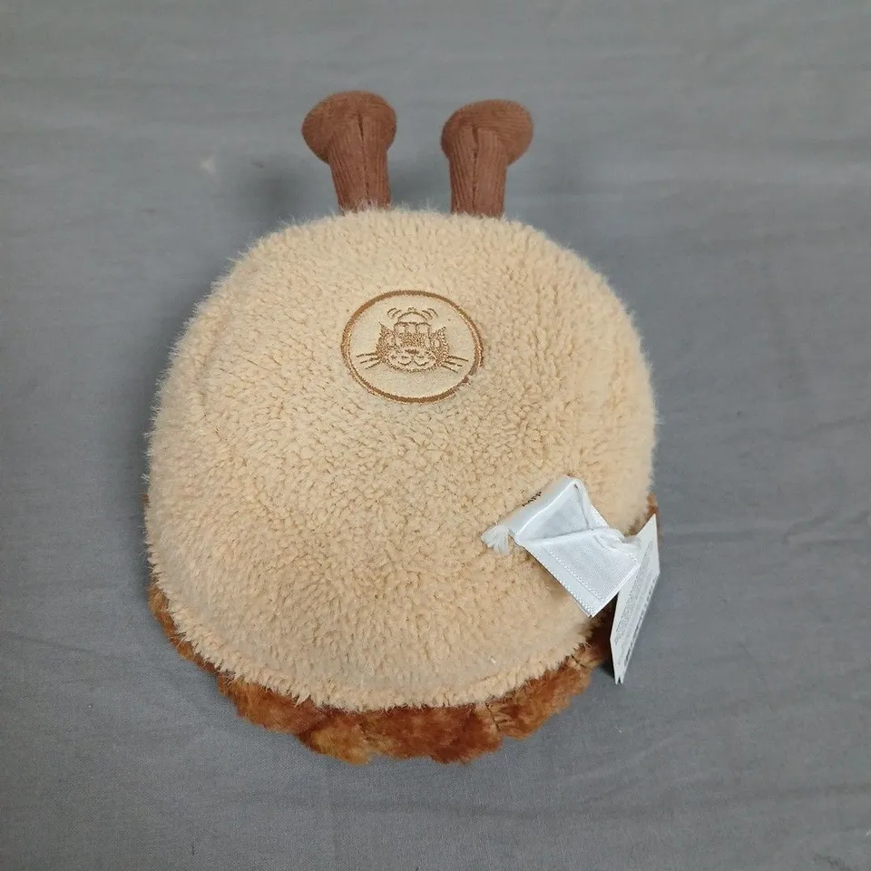 JELLYCAT AMUSEABLE PLUSH – CREAM BISCUIT WITH BROWN LEGS (TAG ATTACHED)