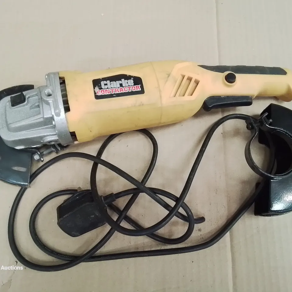 CLARKE CONTRACTOR 115MM ANGLE GRINDER - CON1150 RRP £36.99