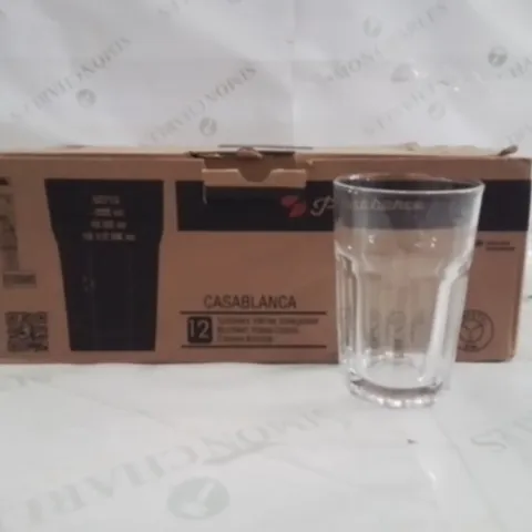 BOXED PASABAHCE TUMBLERS GLASSES APPROXIMATELY 12