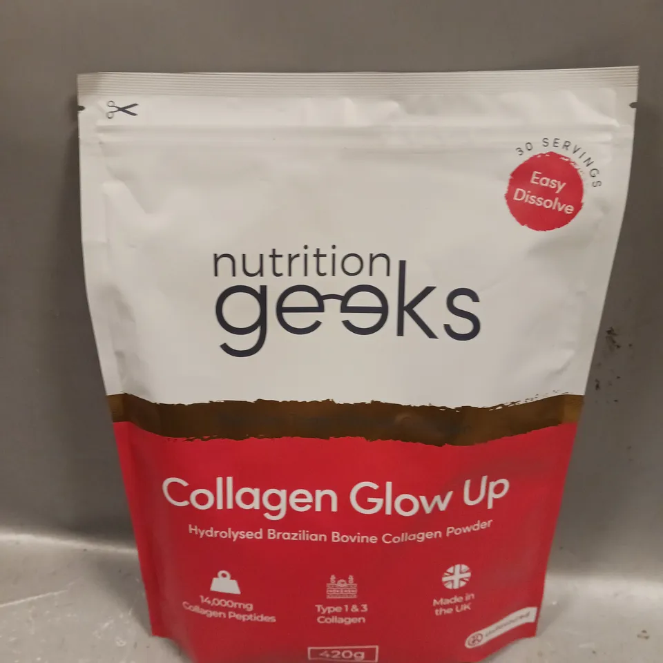 NUTRITION GEEKS COLLAGEN GLOW UP (420g)