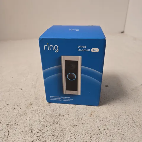 RING WIRED DOORBELL PRO – BOXED