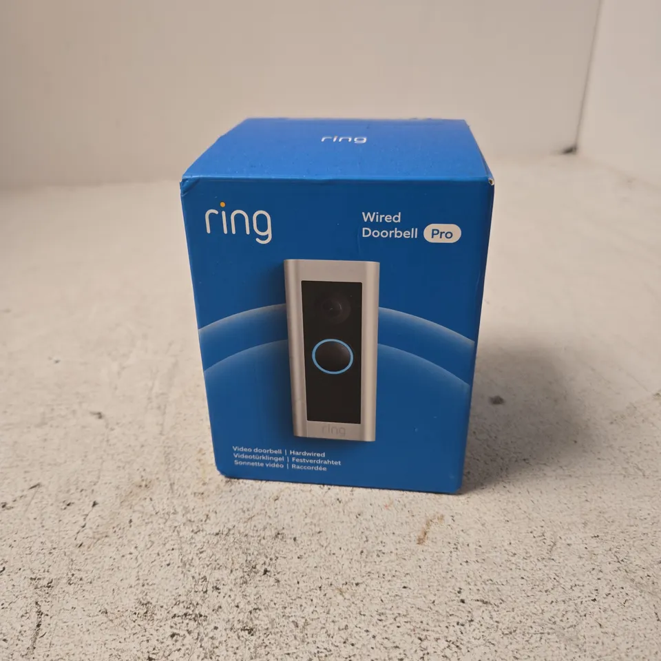 RING WIRED DOORBELL PRO – BOXED