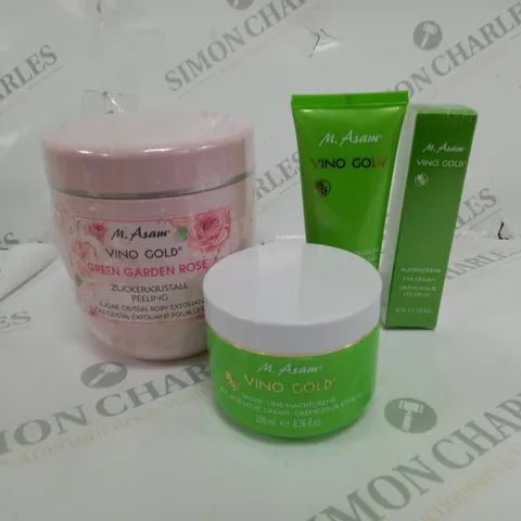 LOT OF 4 M.ASAM BEAUTY ITEMS TO INCLUDE DAY/NIGHT AND NAIL CREAM