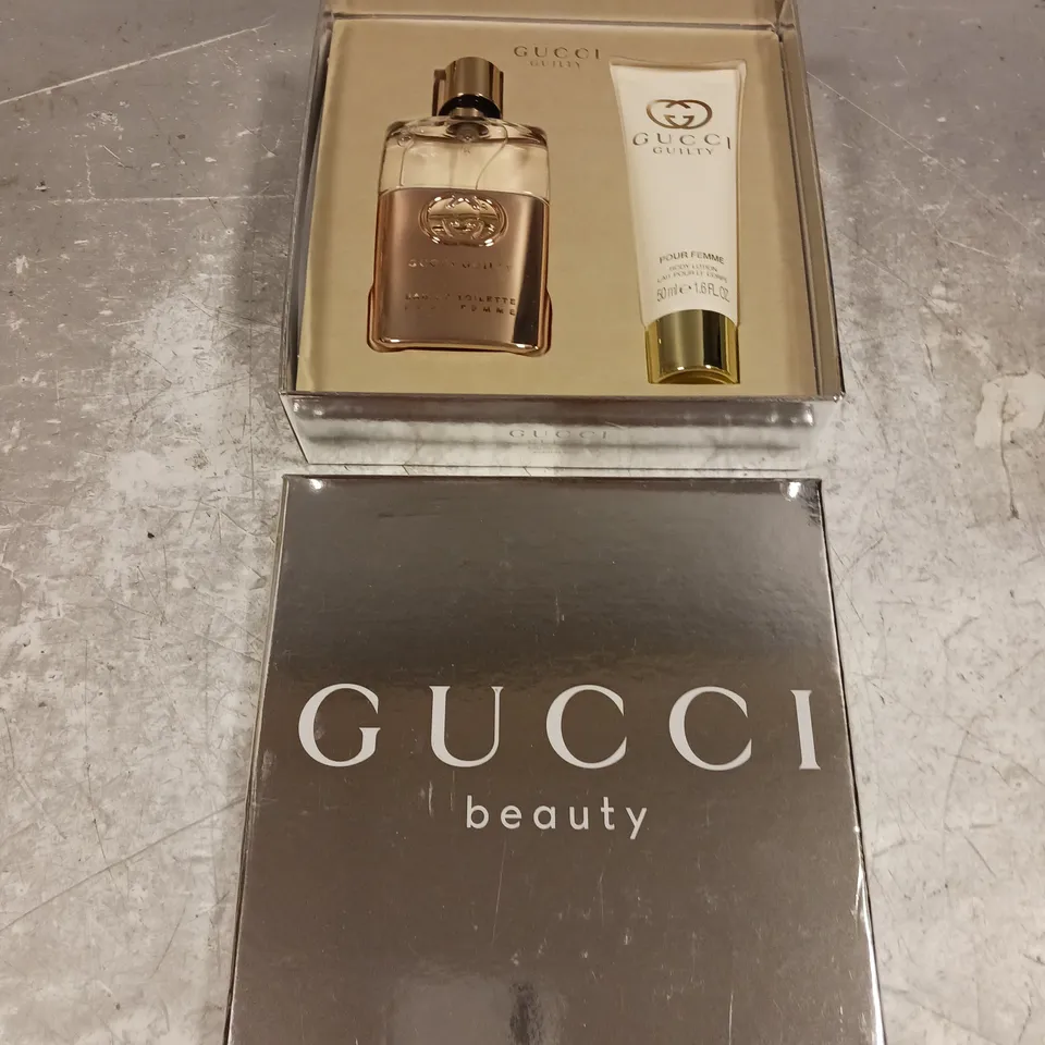 GUCCI GUILTY EAU DE TOILETTE 50ML GIFT SET