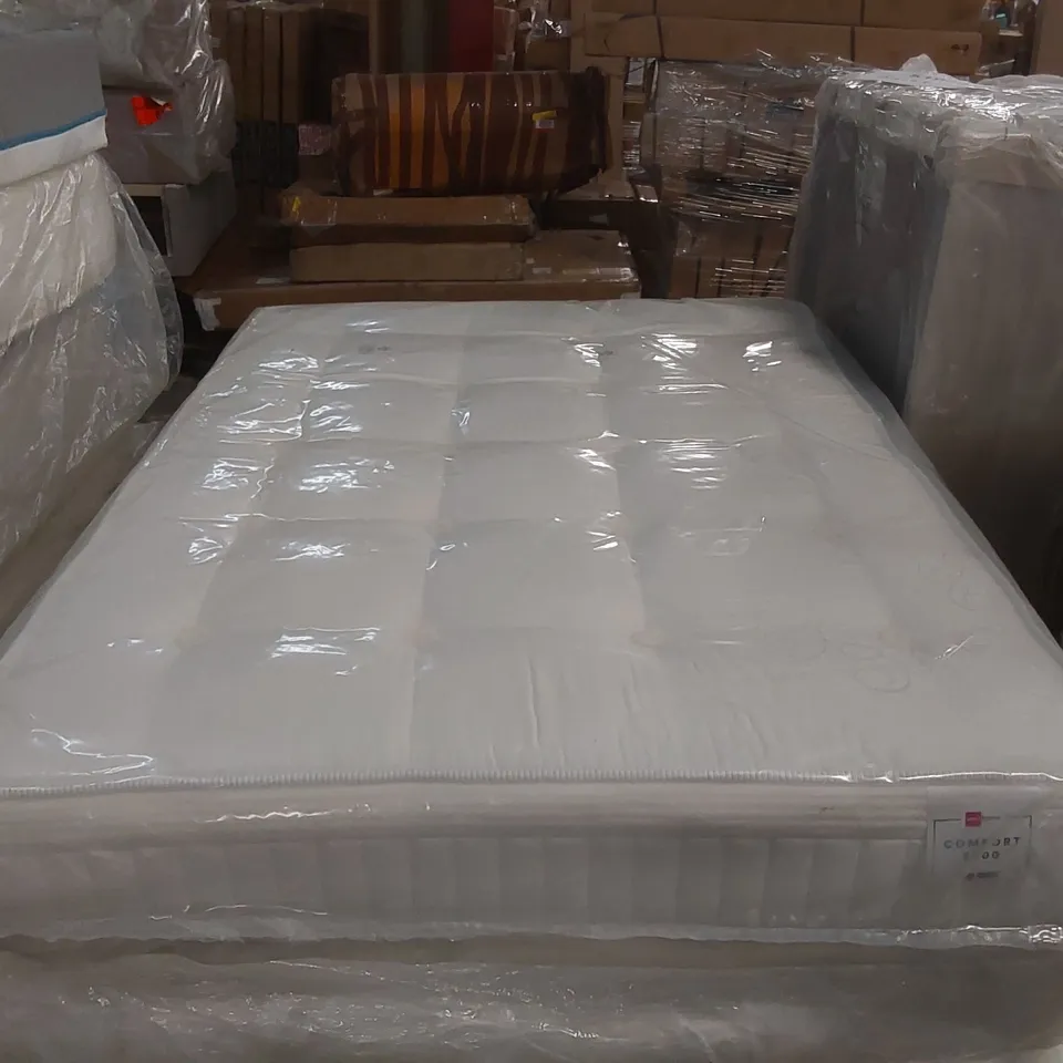 QUALITY BAGGED COMFORT 2000 4'6 DOUBLE MATTRESS