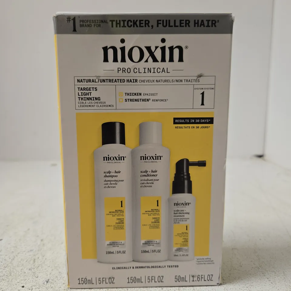 NIOXIN PRO CLINICAL SCALP + HAIR CARE SET
