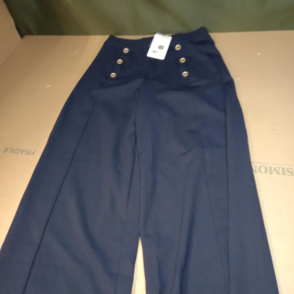 SAINT AND SOFIA CHELSEA PANTS IN NAVY SIZE 8